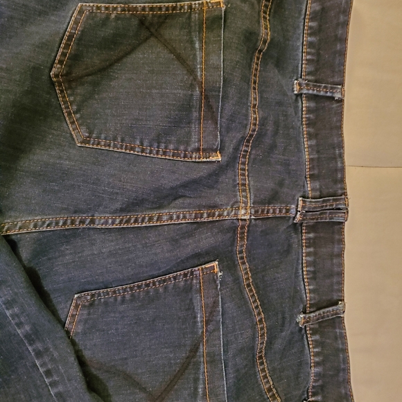 Lane Bryant 24 petite straight leg, bootcut jeans. Tighter tummy technology. - Picture 6 of 8